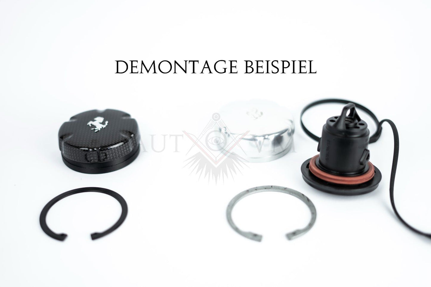 für Ferrari F430 458 360 F12 599 etc Carbon Tankdeckel Tankverschluss