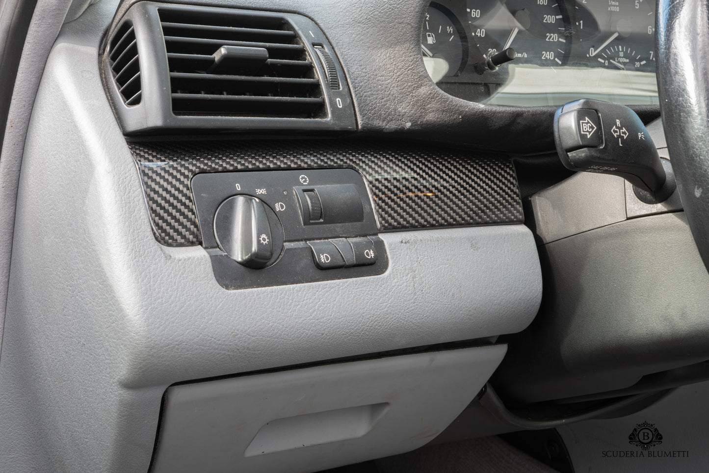 BMW E46 M3 Coupe Sedan Carbon Interior Trim Strips