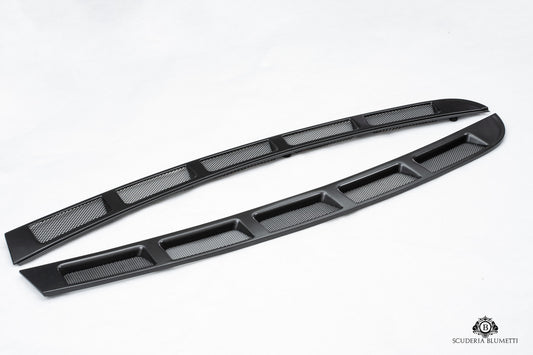 Ferrari F430 Spider carbon air outlets air duct bonnet