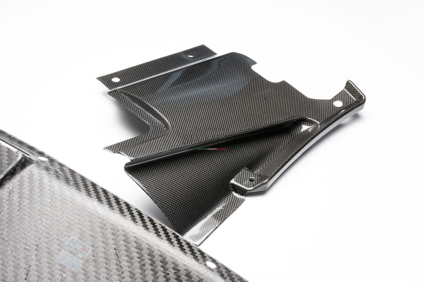 4x garnitures de couvercle de compartiment moteur en carbone pour Ferrari F430 Coupé
