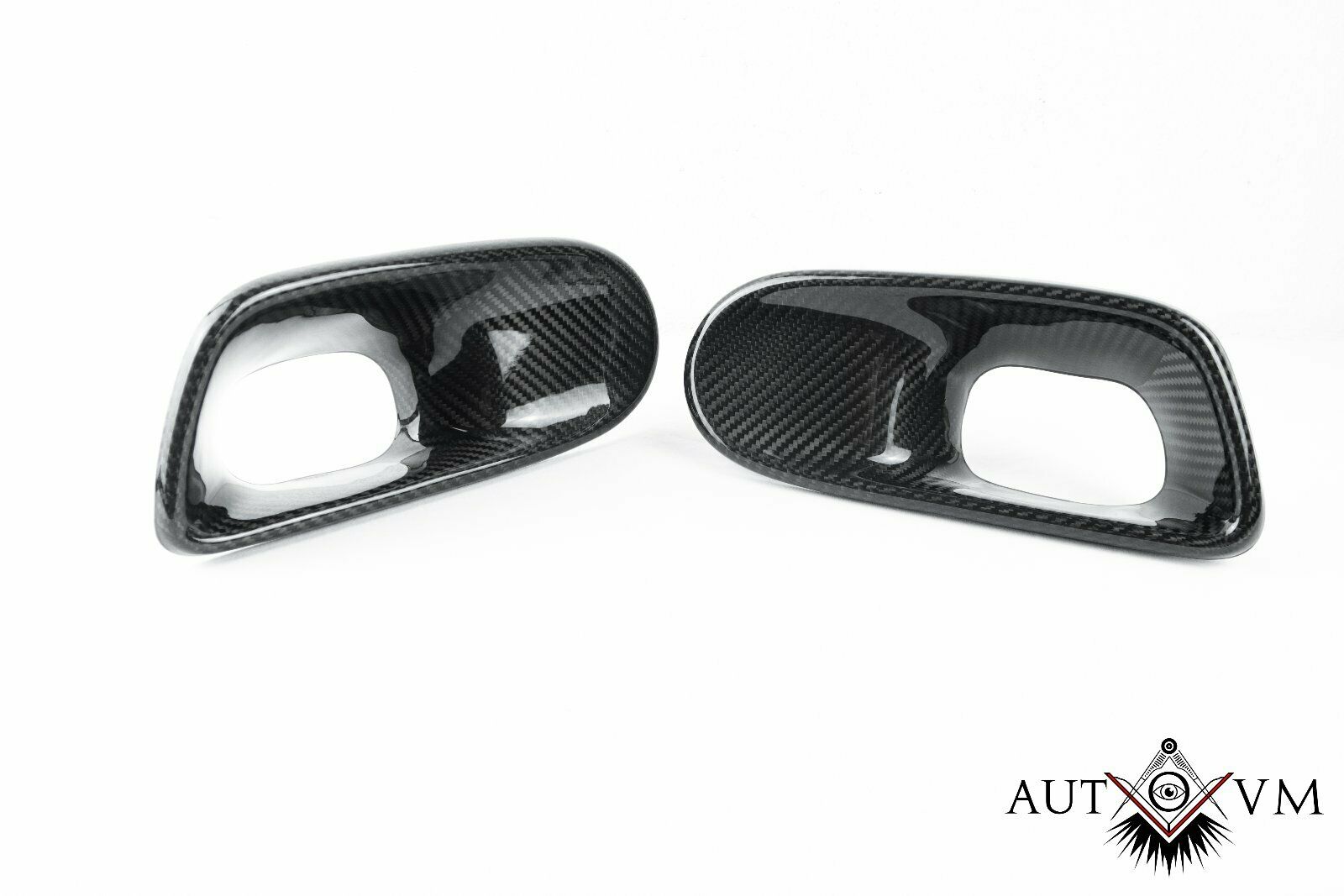 BMW E46 carbon fog lights air duct M package 2 – AutoVM Composites