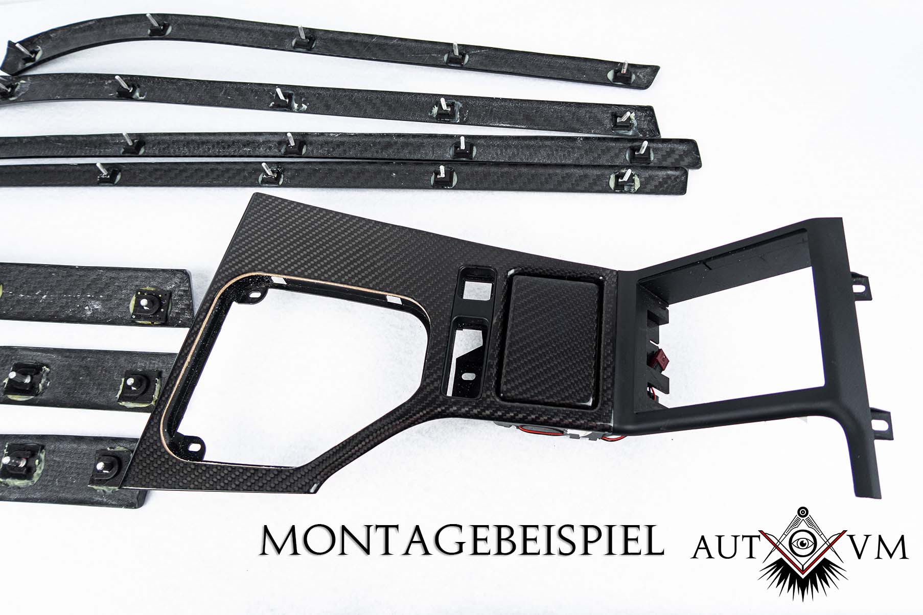 BMW M5 / 5er E39 Carbon Interieurleisten Zierleisten Set – AutoVM Composites