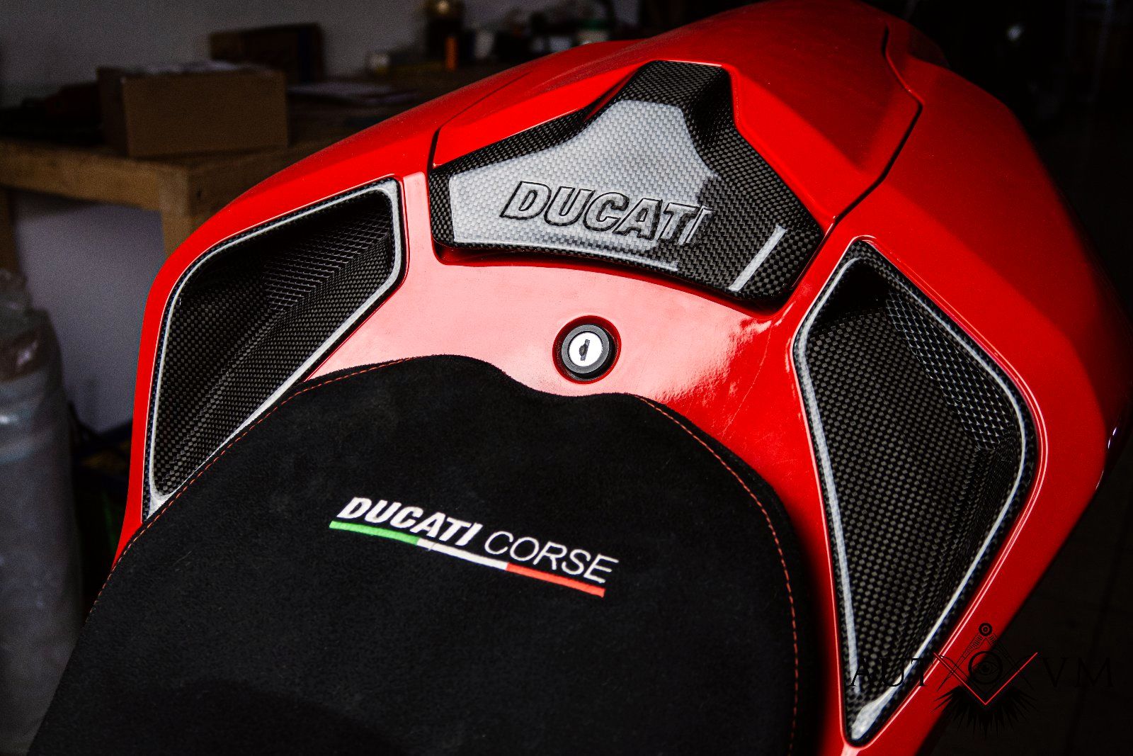 Ducati 1098 Carbon Tuningteile AutoVM Lufteinlass Heck b