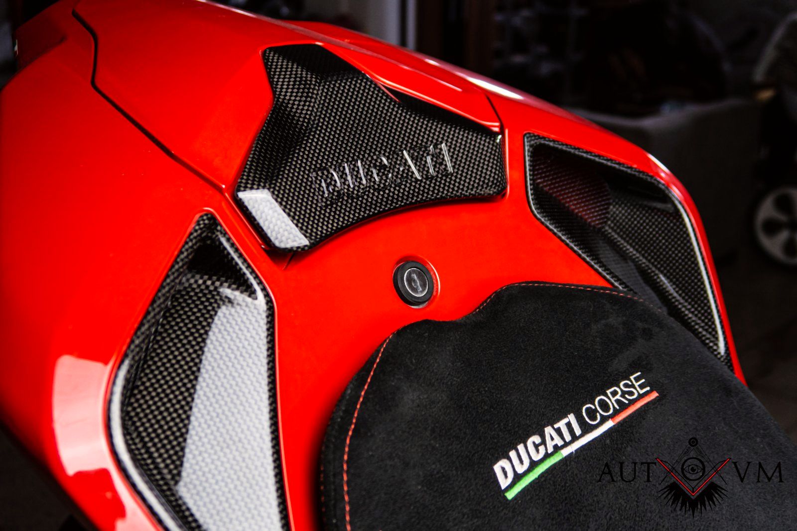 Ducati 1098 Carbon Tuningteile AutoVM Lufteinlass Heck c