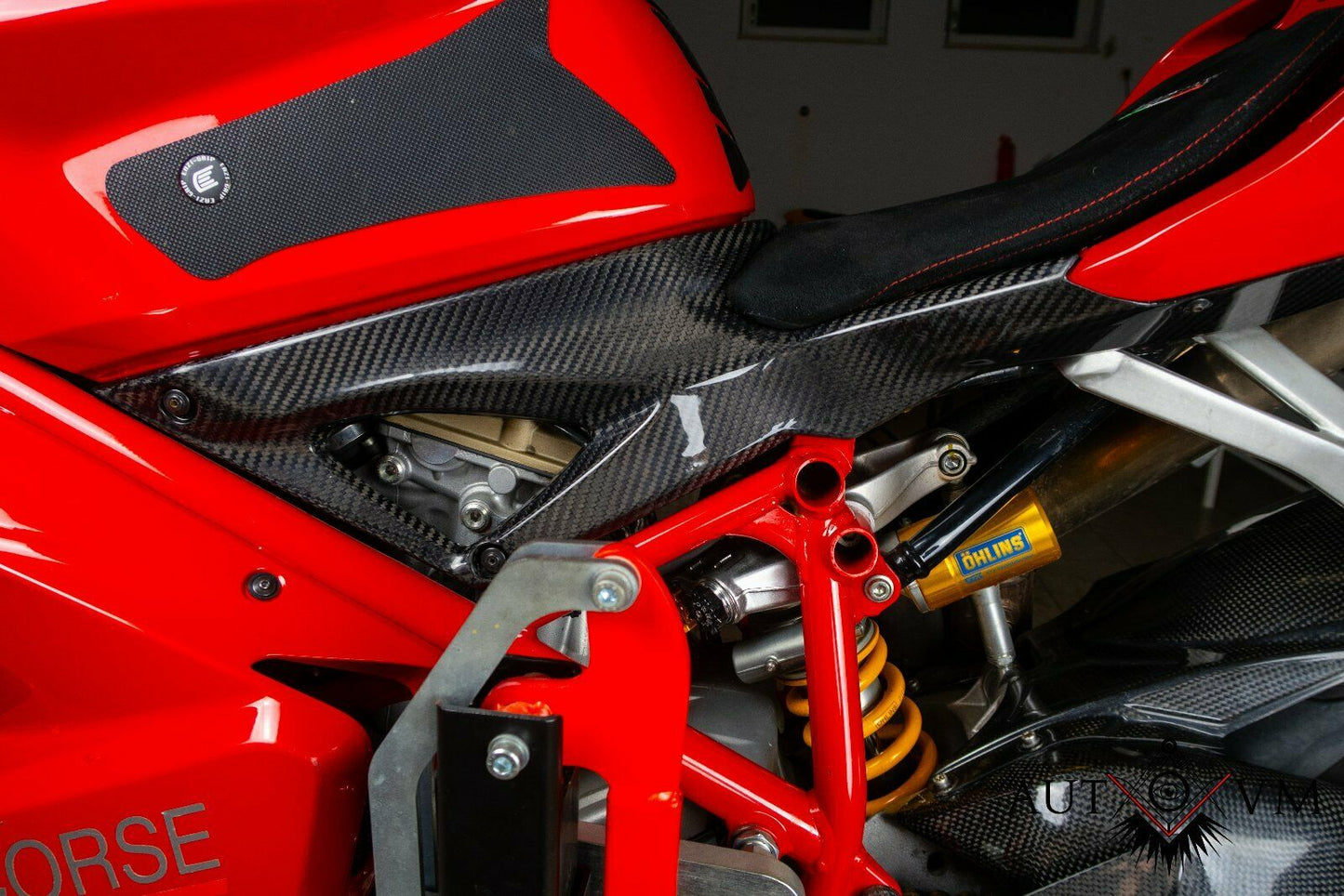 Ducati 1098 848 1198 Carbon Tankabdeckung 4
