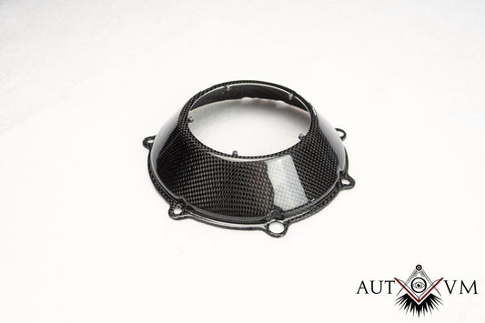 Ducati Kupplungsdeckel Clutch Cover Carbon mit Sichtglas 1