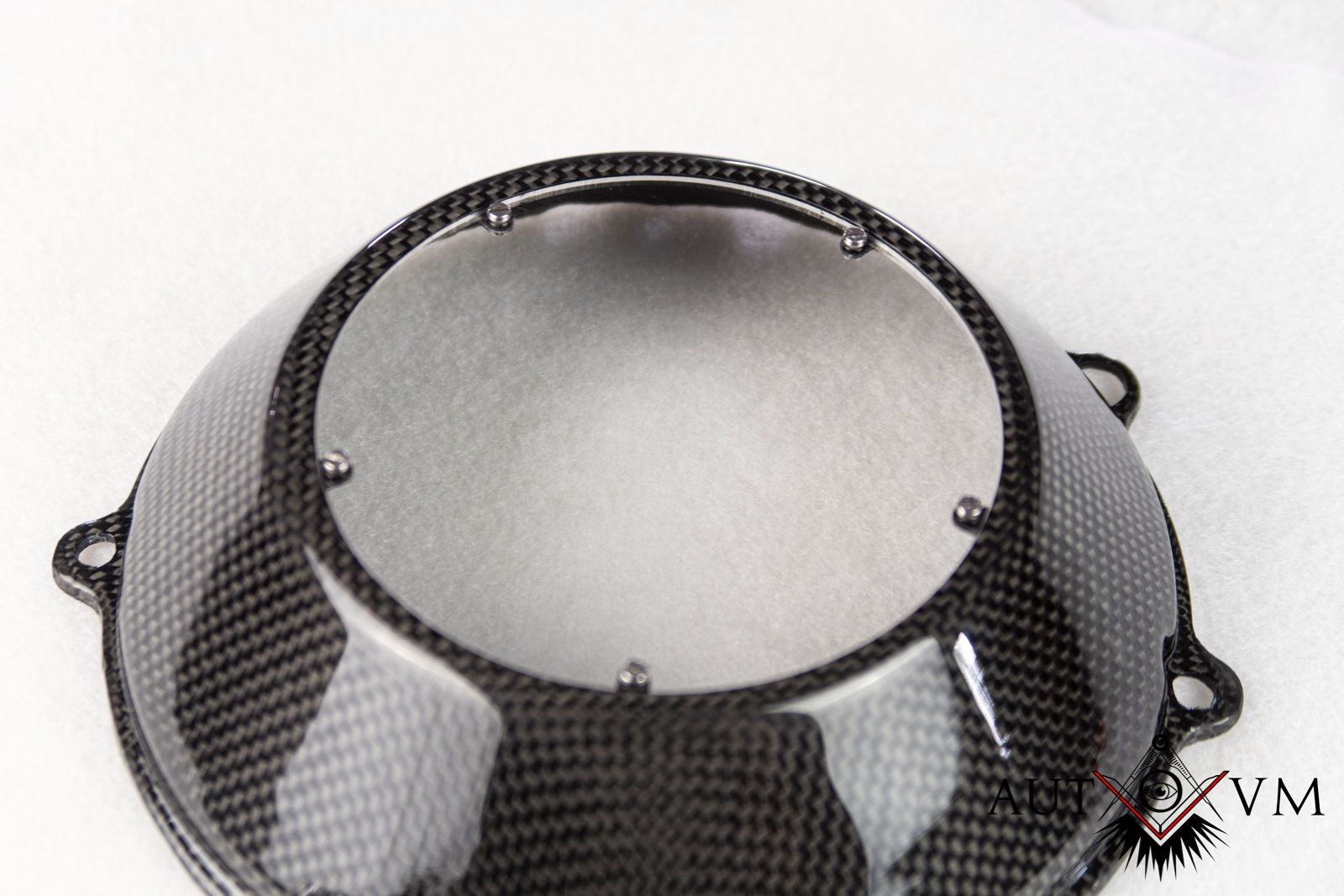 Ducati Kupplungsdeckel Clutch Cover Carbon mit Sichtglas 2