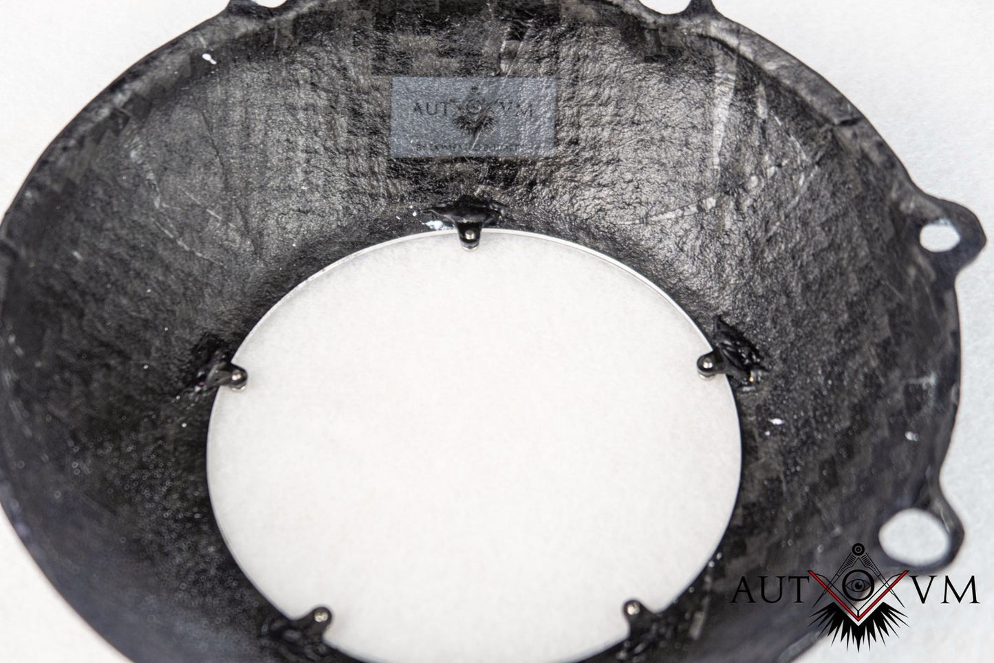 Ducati Kupplungsdeckel Clutch Cover Carbon mit Sichtglas 5