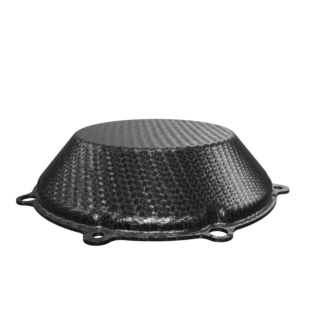 Ducati Tuningteile Kupplung Clutch Cover Carbon 3D Modell